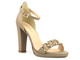 Dámské sandály na vysokém podpatku - Uncome 36302, béžové