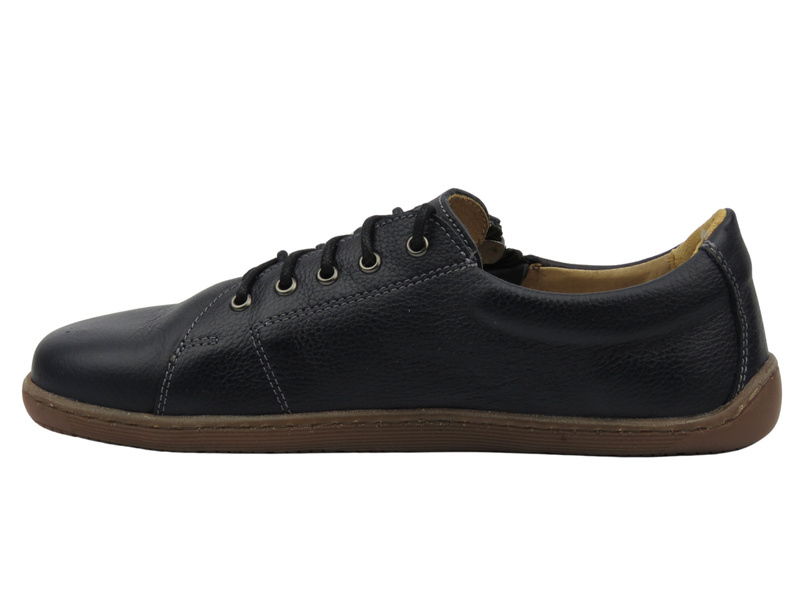 Barefoot dámské minimalistické polobotky v tmavě modré barvě Helios Komfort 436