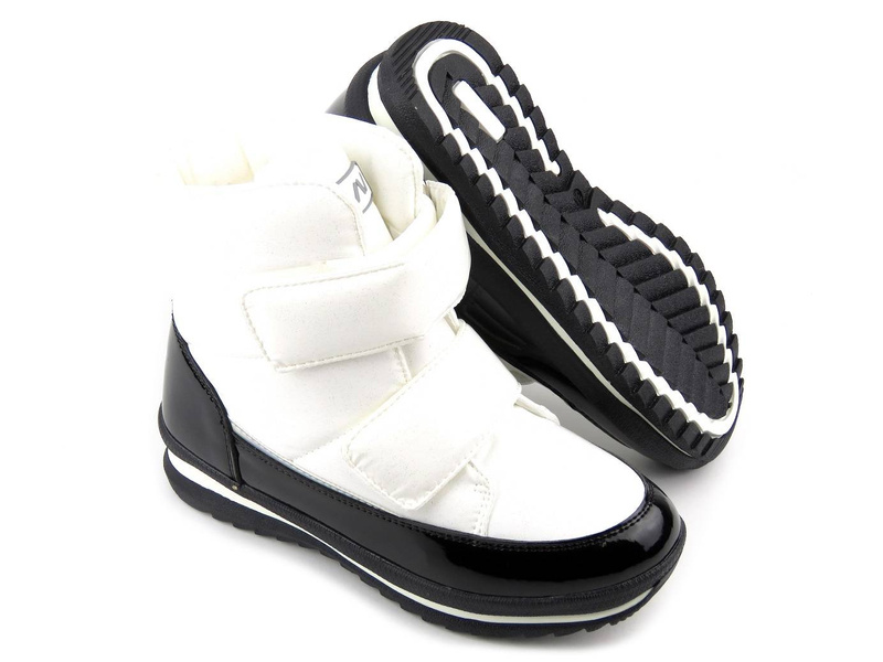 Vysoce kvalitní dětské sněhule s ovčí vlnou - WEESTEP R292958801W, bílé