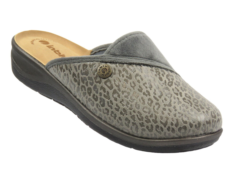 Dámské domácí pantofle Inblu OD-10, šedé