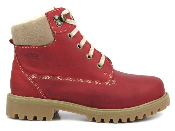 Dámské kozačky - HELIOS Komfort 555, červené