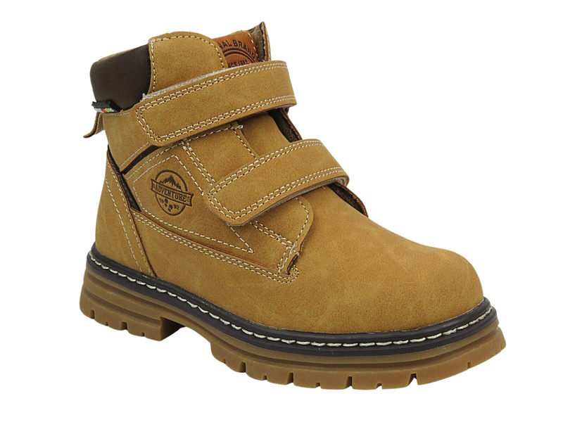 Dětské boty American Club - XD 100/23, hnědé