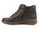 Dámské vlněné kotníkové boty - HELIOS Comfort 553, khaki