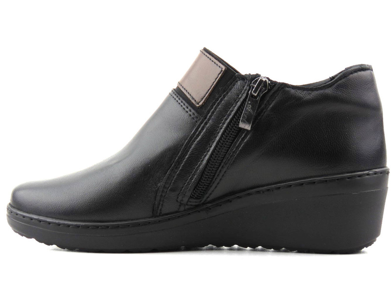 Dámské kotníkové boty vysokého střihu (H) - AXEL KOSELA 1776/9884, černé