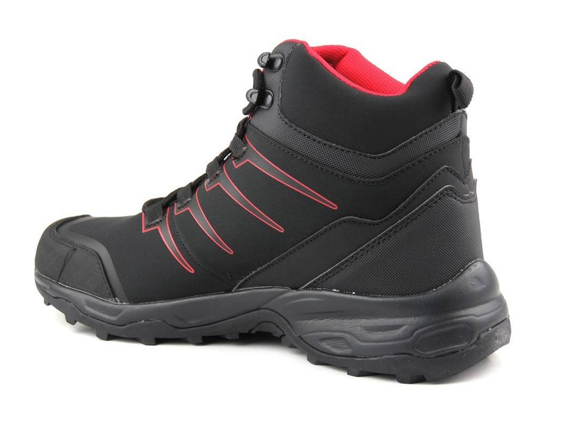 Pánské vysoké trekingové kalhoty DK Soft Shell 2203, černé