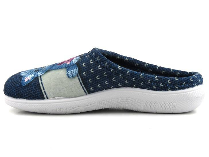 Dámské pantofle s kočičkou - INBLU CAMILLE, tmavě modrá