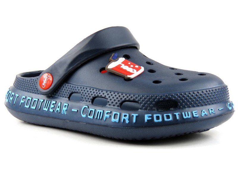 Dětské dřeváky - BEFADO 159Y104, tmavě modrá