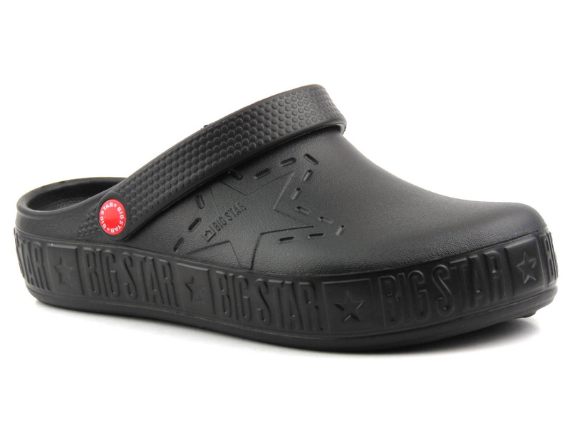 Pánské dřeváky - BIG STAR II175001, černé