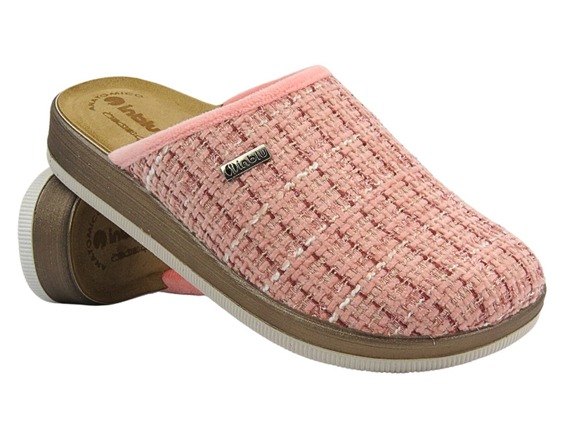 Měkké dámské domácí pantofle Inblu LV-07, tmavě modrá