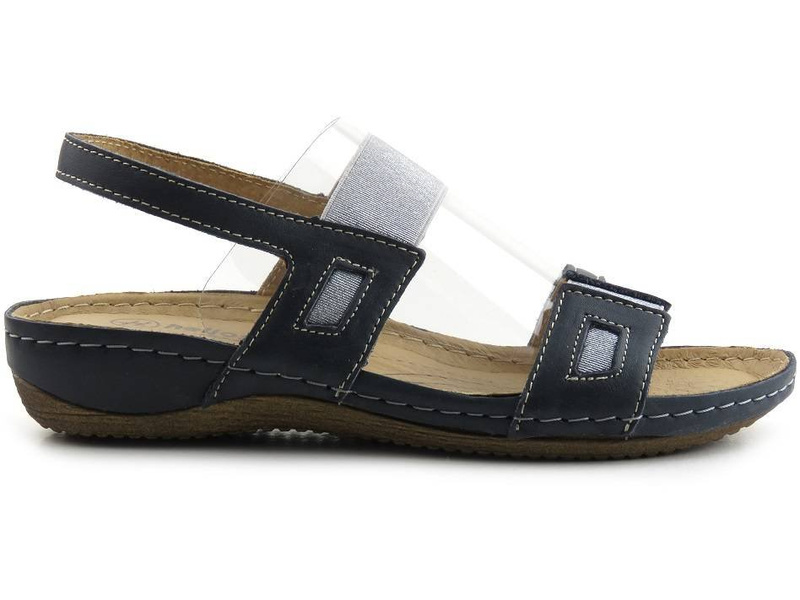 Dámské sportovní sandály Helios Komfort 271, tmavě modrá