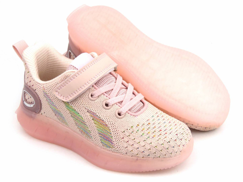 Dětské sportovní boty, tenisky American Club RL 79/22, růžové