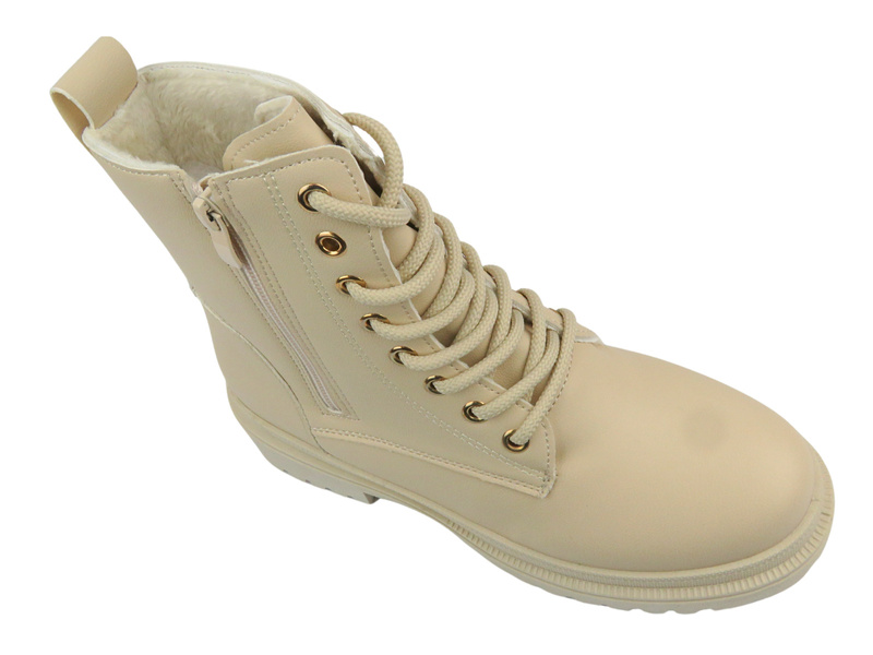 Zateplené kozačky, dámské kozačky - NOVINKY 22BT26-5013, černé