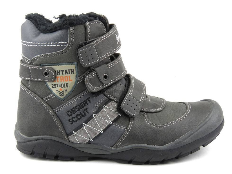 Zateplené dětské boty pro kluky AMERICAN CLUB 84837