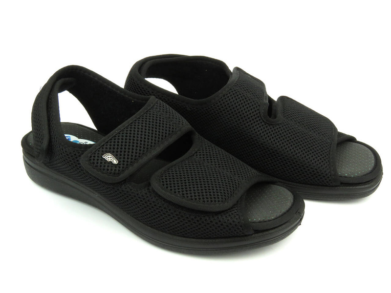 Befado dr Orto 733M007/676M007 pánské preventivní a zdravotní pantofle, černé