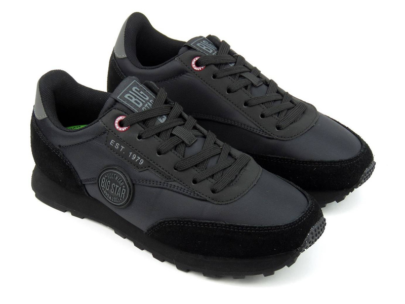 Sportovní obuv, dámské tenisky BIG STAR Memory Foam HH274528, černá