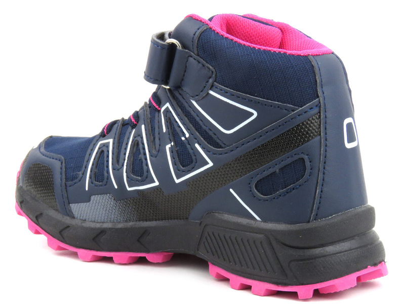 Dětské sněhule na suchý zip - Befado 518X001, tmavě modrá