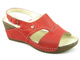 HELIOS 217 dámské sandály, červené