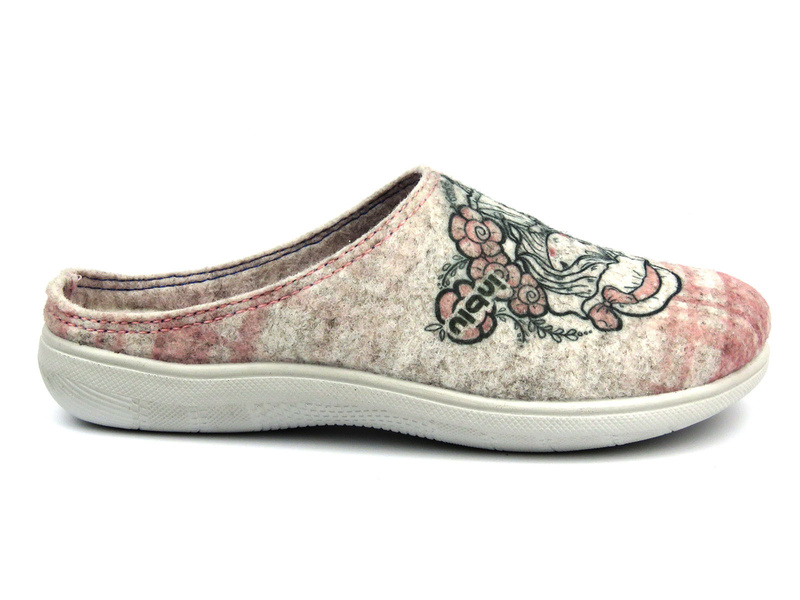 Dámské a dívčí pantofle s měkkou vsadkou - INBLU EC-92, tmavě modrá