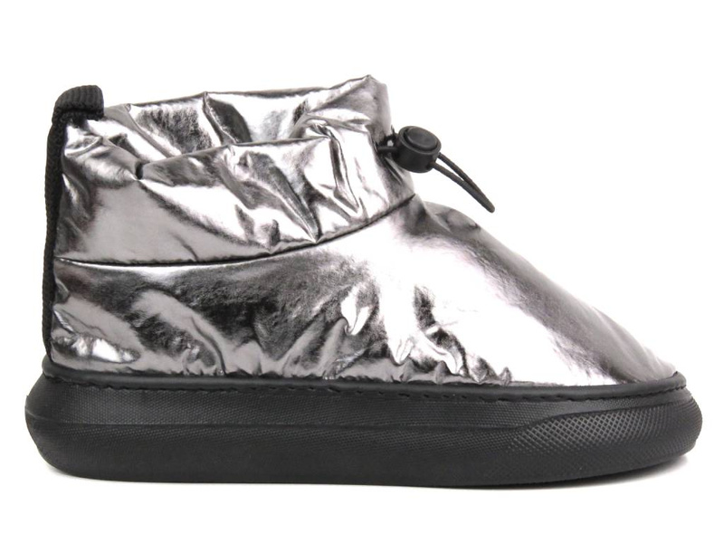 Eskymák, mukluk, dámské boty - Venezia AND31, stříbrná