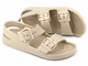 Lehké dámské pěnové sandály s přezkami - Big Star LL274746, béžové