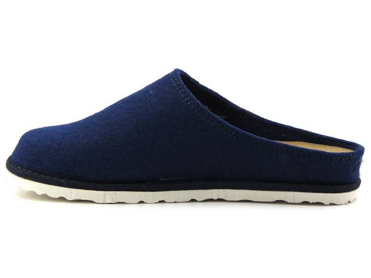 Dámské plstěné pantofle - Inblu CS-35, tmavě modrá