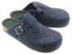Pánské pantofle z přírodní plsti - BRINKMANN 220016-05, tmavě modrá