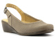 Pohodlné dámské sandály na klínku - Kosela Medic 9282, béžová