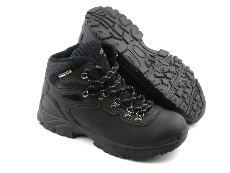 Dámské zimní trekingové kalhoty - AMERICAN CLUB ES110/22, černé