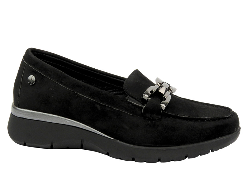 Dámské černé mokasíny Inblu IC-20