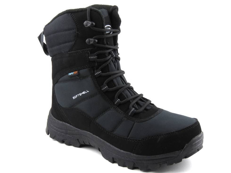 Pánské sněhule AMERICAN CLUB SN01/ SN37 / SN18, černé