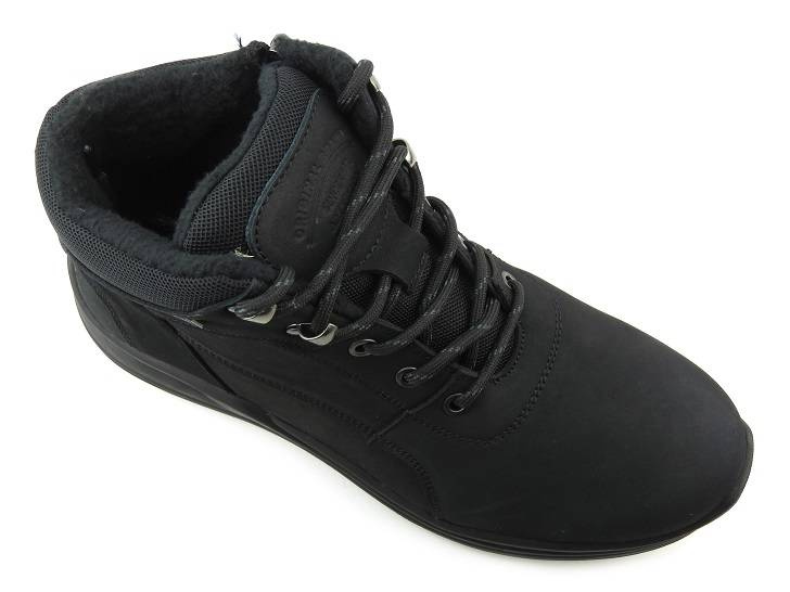 Teplé pánské sportovní boty - AMERICAN CLUB CY70/22, černé