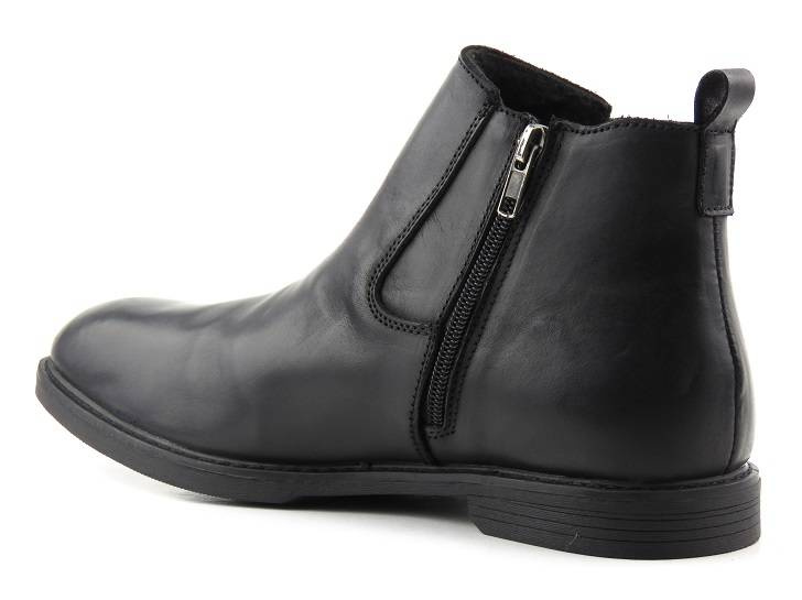 Pánské zimní chelsea boty - AMERICAN CLUB CY64/22, černé