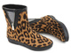 Dámské gumové kotníkové boty, Potocki Chelsea boots, 23-36062, leopardí potisk