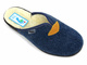 Dámské plstěné pantofle s vlnou - Befado dr Orto 937D636, tmavě modrá