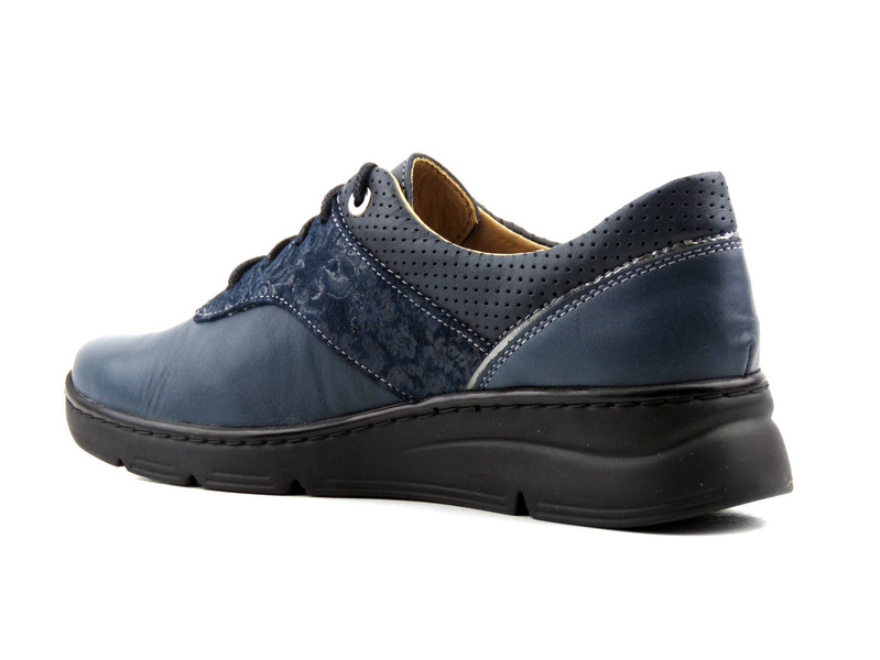 Dámské boty, tenisky polské výroby - HELIOS Komfort 396, tmavě modrá