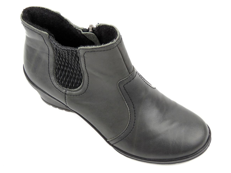 Dámské kotníkové boty HELIOS Komfort 607 šedé