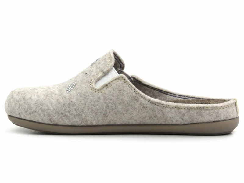 Dámské plstěné pantofle jako dárek - Inblu GF-15, béžové