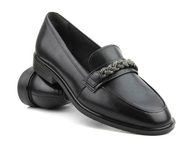 Elegantní dámské mokasíny Tamaris 1-24208-41, černé