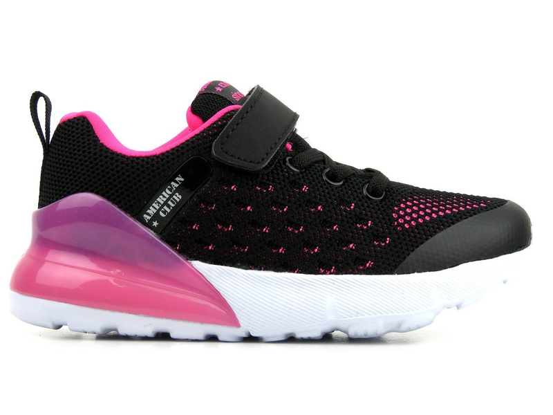 Dětské sportovní boty, tenisky American Club RL 11-12/22, černé