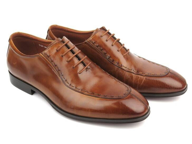 Elegantní pánské polobotky, brogues, oxfordky Brooman T127-353-A06, hnědá barva