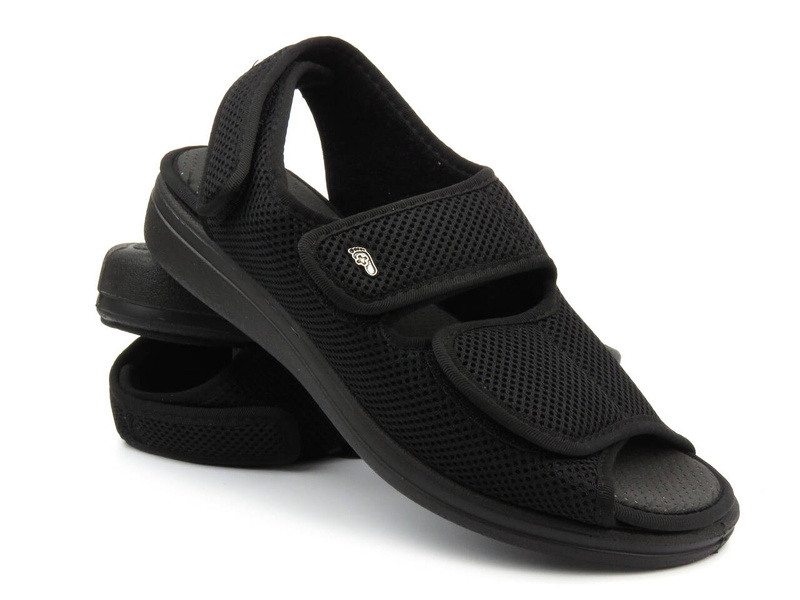 Befado dr Orto 733M007/676M007 pánské preventivní a zdravotní pantofle, černé