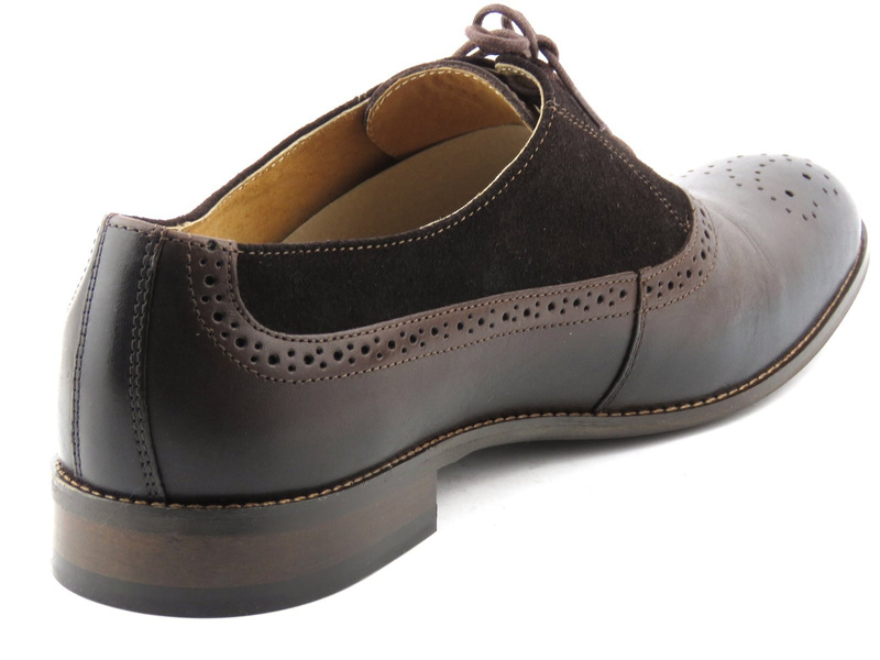 Pánské capon brogues IGUANA Lider 333-687, hnědé