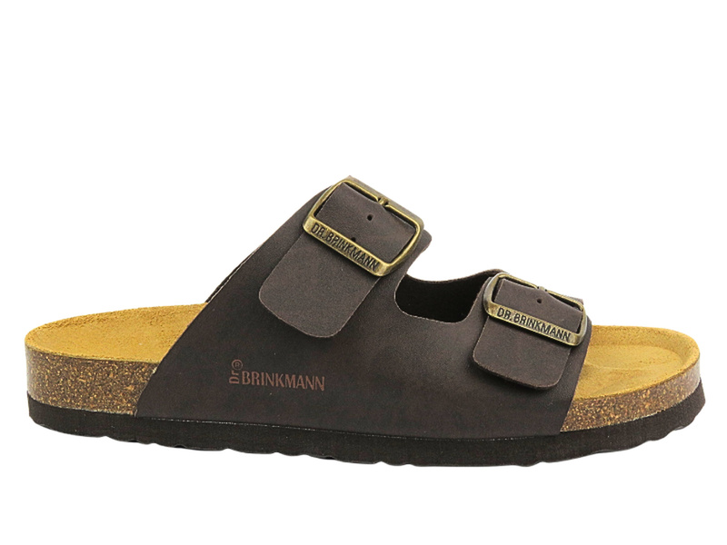Pohodlné klasické dámské žabky - Brinkmann 600275-1, černé