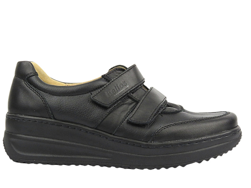 Dámská obuv na suchý zip - Helios 418, černá