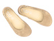 Dámské minimalistické kožené sandály Barefoot s extra šířkou (V) - Nika Komfort 1472, tmavě béžová