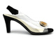 Dámské sandály se silikonovým svrškem - YOLANDA 2112, bílé