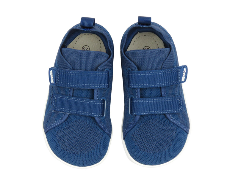 Tenisky, barefoot bačkory pro děti na suchý zip – BEFADO 003Y015, tmavě modré