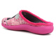 Dámské a mládežnické pantofle s měkkou vsadkou - INBLU EC-81, růžové s tučňákem
