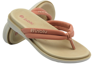 Dámské růžové žabky INBLU SF-04