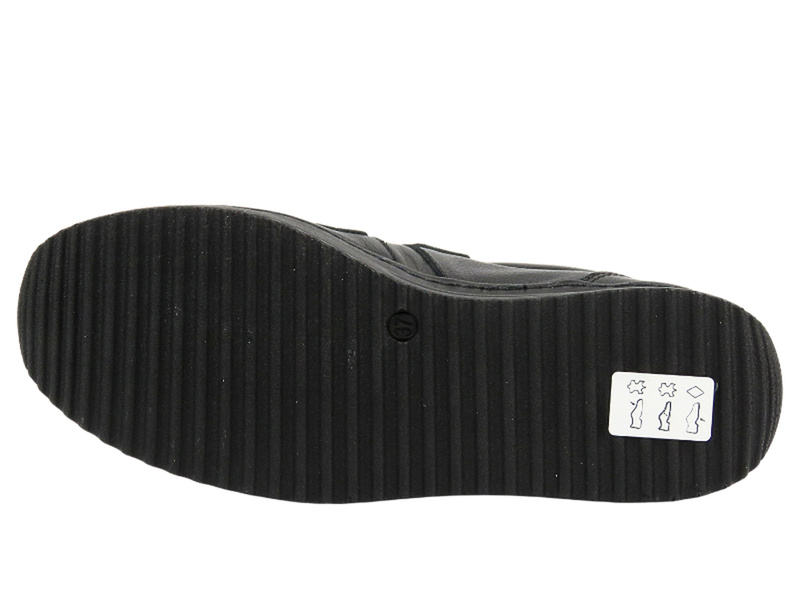 Dámská obuv na suchý zip - Helios 418, černá